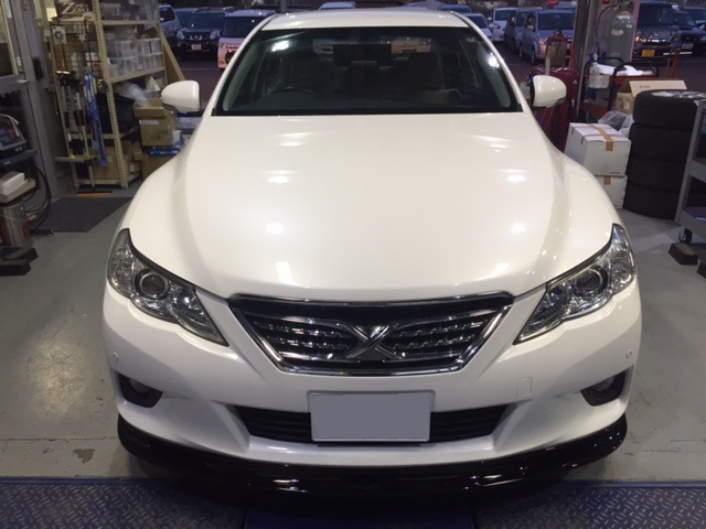 マークX(GRX130)HKS車高調取付 - JUショップ オート信州